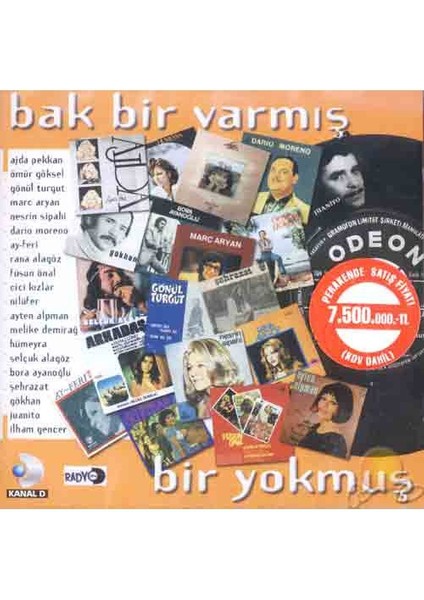 Bak Bir Varmış Bir Yokmuş (cd)