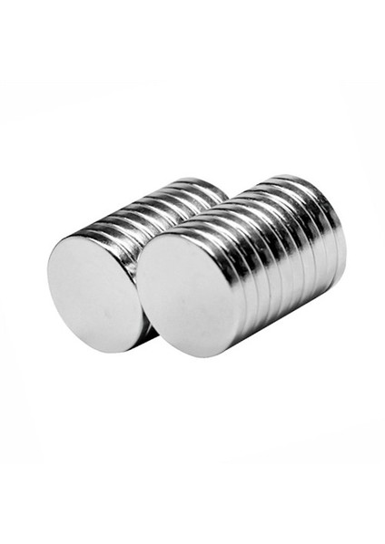 Güçlü Neodyum Mıknatıs Disk 18x3 mm (Çap: 18 mm, Kalınlık: 3 mm) - 5 Adet Set