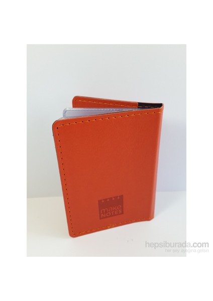 Make Notes Kartlık Klasık Orange Koll.