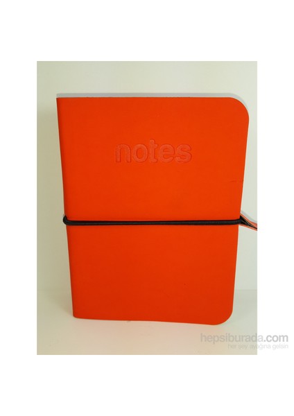 Make Notes A5 Defter Fıscagomma/Orange