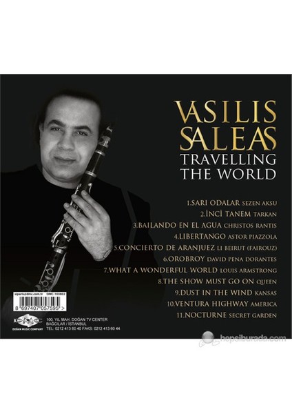 Vasillis Saleas - Travelling The World (CD)