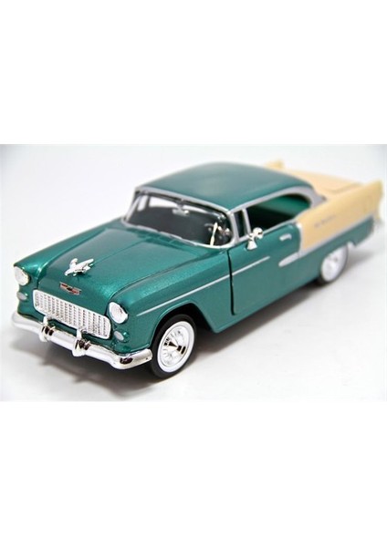 1:24 1955 Chevy Bel Air -Yeşil Model Araba
