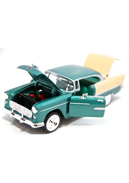 1:24 1955 Chevy Bel Air -Yeşil Model Araba modelleri