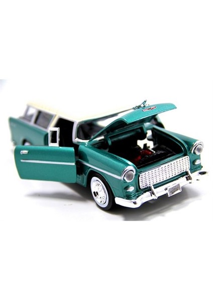1955 Chevy Bel Air Nomad -Yeşil 1:24 Model Araba fiyatları