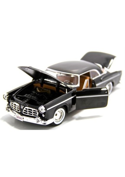 1:24 1955 Chrysler C300 -Siyah Model Araba modelleri