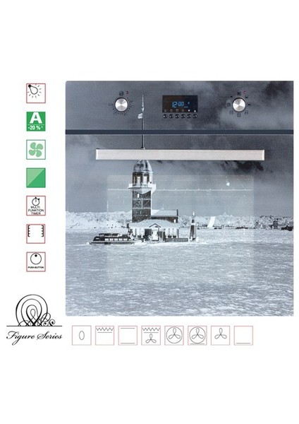 BO 6500-01 Kız Kulesi A Enerji Sınıf 65 Lt Ankastre Fırın fiyatları