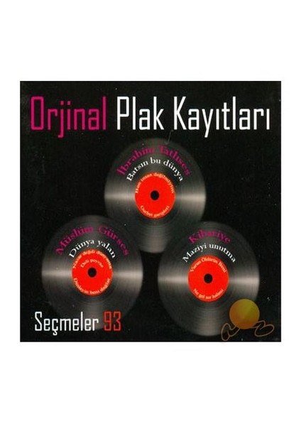 Orginal Plak Kayıtları Seçmeler 93