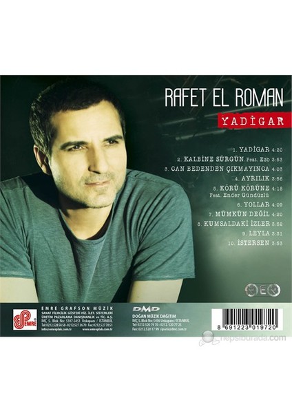 Refet El Roman - Yadigar (CD)