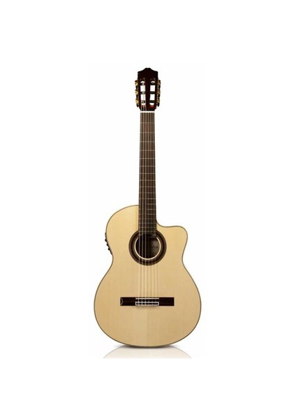 GK Studio Negra Elektro Klasik Gitar