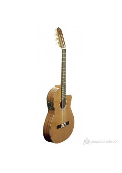 4-CW (56) Cutaway Elektro Klasik Gitar (Natural)