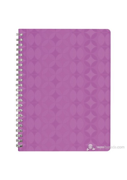A4 Retro Chic 80 Syf.PP Çizgili Defter