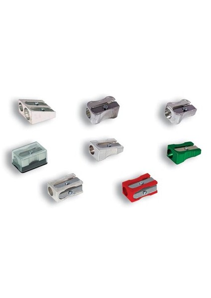 Renkli Metal Kalemtraş 20'li (Bıçak Yedekli) (5140052199)