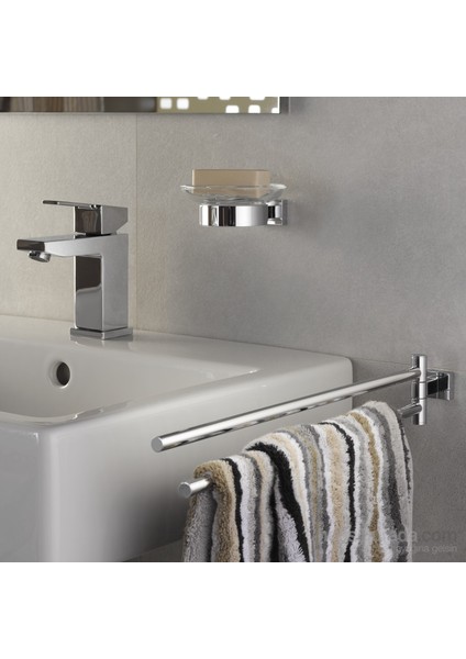 Essentials Cube Sabunluk Ve Diş Fırçalık Tutacağı Banyo Aksesuarı - 40508001