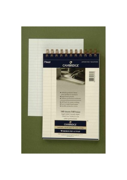 Defter Cambridge A5 Beyaz 140 Yp. Çiz M143848