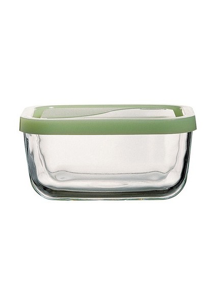 2'Li Yeşil Kapaklı Saklama Kabı