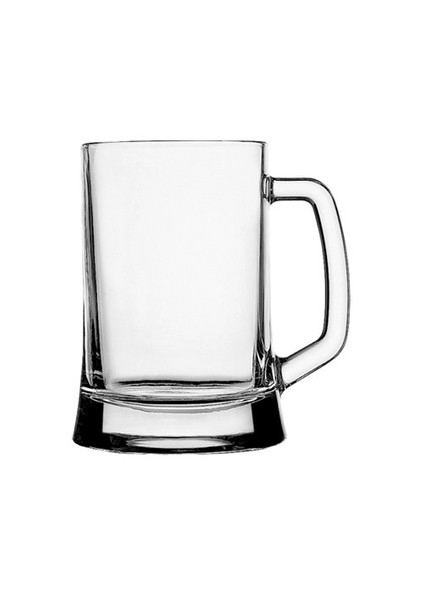 Tekli Kulplu Bira Bardağı