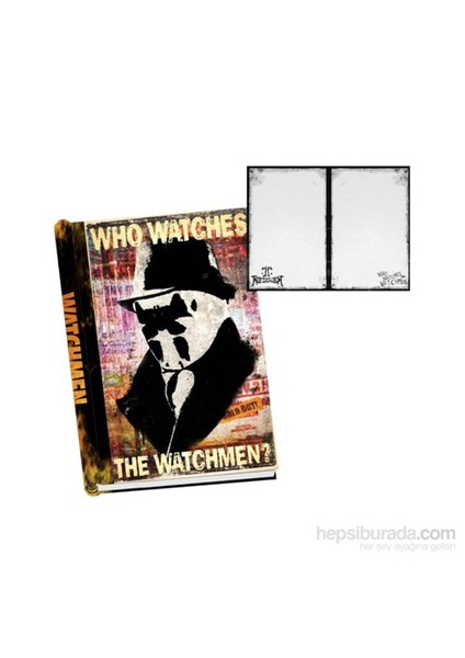 Watchmen Hardcover Journal Rorschach Defter