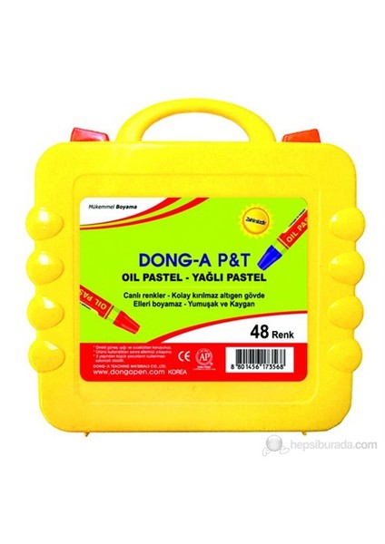 Dong-A 48 Renk Pastel Boya (Plastik Çantalı)