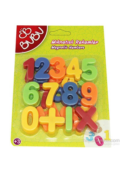 Mıknatıslı Rakam 25 Parça 00083