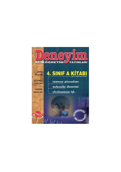 4. Sınıf İşletme A Kitabı