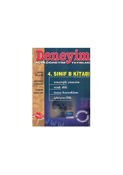 4. Sınıf İşletme B Kitabı