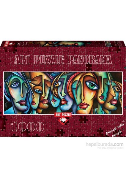 Art Puzzle 1000 Parça Hüznü Paylaşanlar Panorama Puzzle