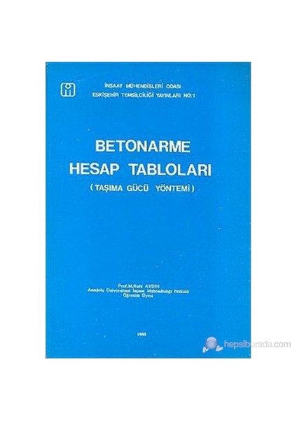 Betonarme Hesap Tabloları Taşıma Gücü Yöntemi