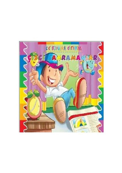 İlk Boyama Kitabım: Çizgi Kahramanlar