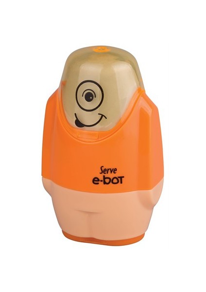 E-Bot Kalemtraş-Silgi Turuncu
