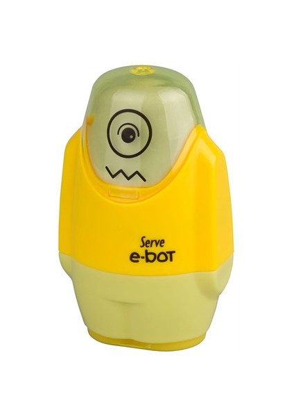 E-Bot Kalemtraş-Silgi Sarı