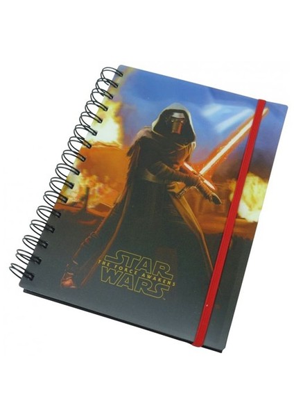 A5 3 Boyutlu Defter - Star Wars Episode Vıı Kylo Ren