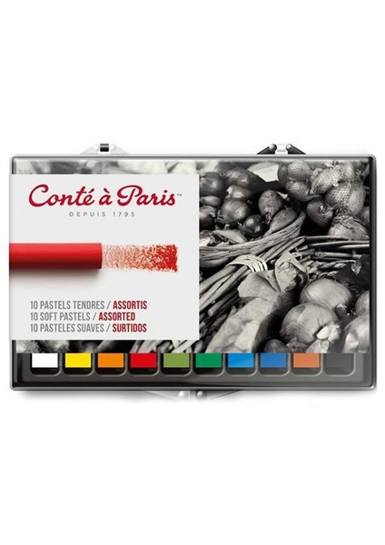 Â Paris Soft Pastel Set 10'Lu