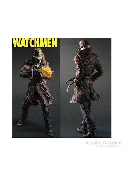 Watchmen Play Arts Kai Rorschach Action Figure