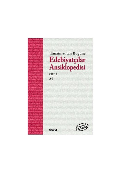 Tanzimattan Bugüne Edebiyatçılar Ansiklopedisi (2 Cilt)