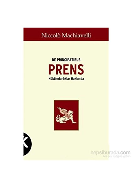 De Principatibus Prens