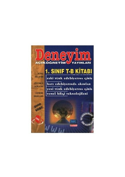 Deneyim AÖF 1. Sınıf T-B Kitabı