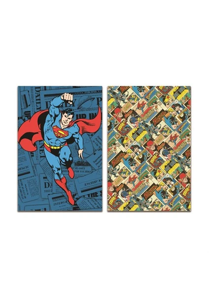 Superman Trendy Defter 19*26 60 Yp Çizgili SM204-Ç