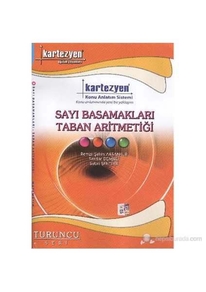 Kartezyen Sayı Basamakları Taban Aritmetiği-Sabri Şentürk