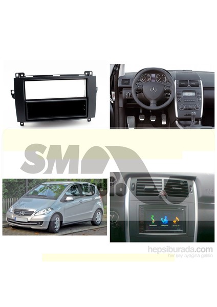 Mercedes A 2004-2012 W169 Teyp Çerçevesi fiyatları