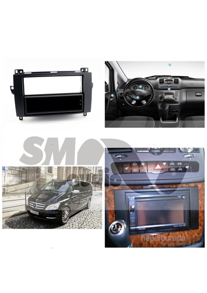 Mercedes Viano 2006-2015 Teyp Çerçevesi fiyatları