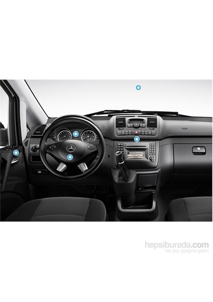 Mercedes Viano 2006-2015 Teyp Çerçevesi modelleri