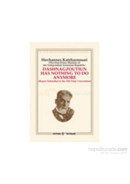 Dashnagtzoutiun Has Nothing To Do Anymore