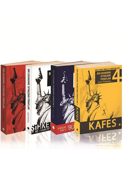 Bir Ekonomik Tetikçinin İtirafları Özel Set (4 Kitap) - Sevan Nişanyan