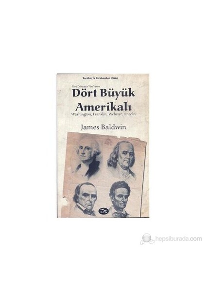 Dört Büyük Amerikalı-James Baldwin