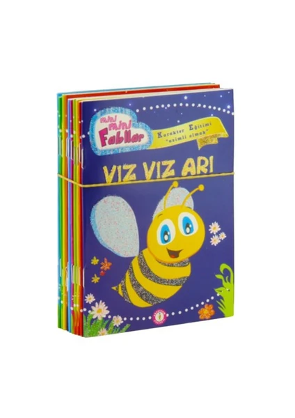 Mini Mini Fabllar Seti (10 Kitap Takım) (1. ve 2. Sınıflar için)- Fatma Işık