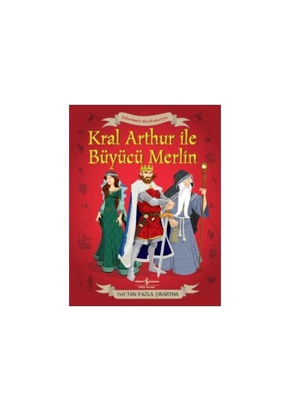 Çıkartmalı Kıyafetleriyle Kral Arthur Ve Büyücü Merlin-Struan Reid