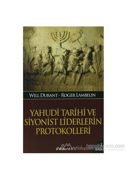 Yahudi Tarihi Ve Siyonist Liderlerin Protokolleri-Will Durant