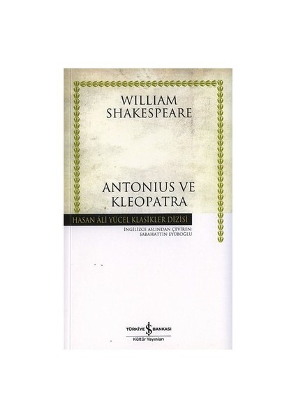 ANTONİUS VE KLEOPATRA - CİLTLİ