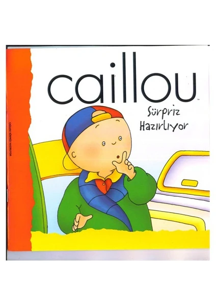 Caillou Sürpriz Hazırlıyor