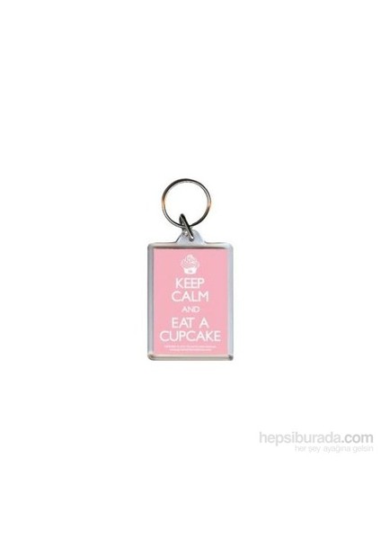 Keep Calm And Eat A Cupcake PK5485 Akrilik Anahtarlık